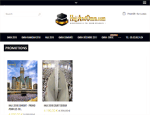Tablet Screenshot of hajjandomra.com